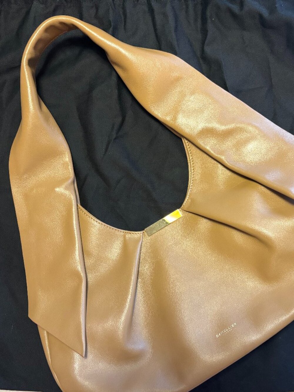 DeMellier - Top Handle "Bow" Bag - Caramel